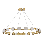 Люстра кольцевая с круглыми светодиодными источниками света Maxine Light варинант исполнения - 8 | Loft Concept в Костроме