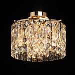 Потолочный светильник круглый с прозрачными подвесками Lunet варинант исполнения - 2 | Loft Concept в Костроме