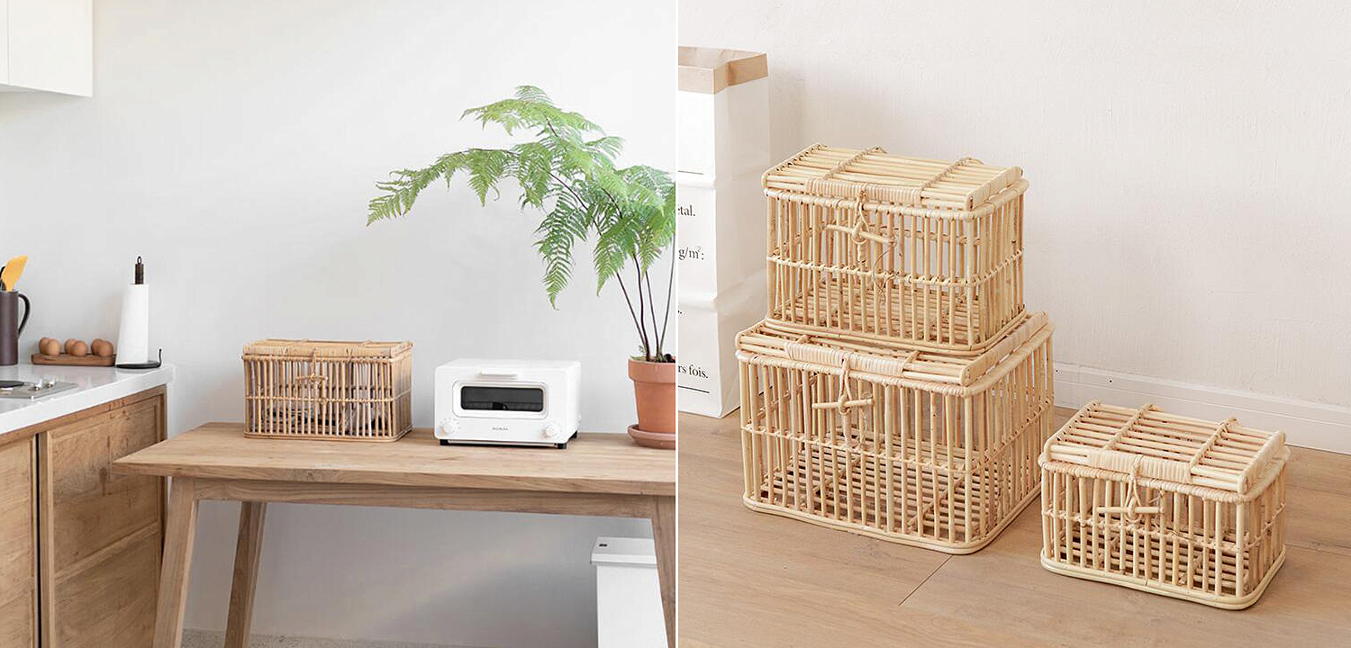 Корзина Wicker Chest 40 Корзина Wicker Chest 40 - Loft-Concept в Костроме