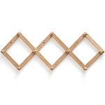 Настенная деревянная раздвижная вешалка Larson Wood Hanger варинант исполнения - 2 | Loft Concept в Костроме