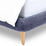 Кровать с мягким изголовьем Palmer Bed варинант исполнения - 13 | Loft Concept в Костроме