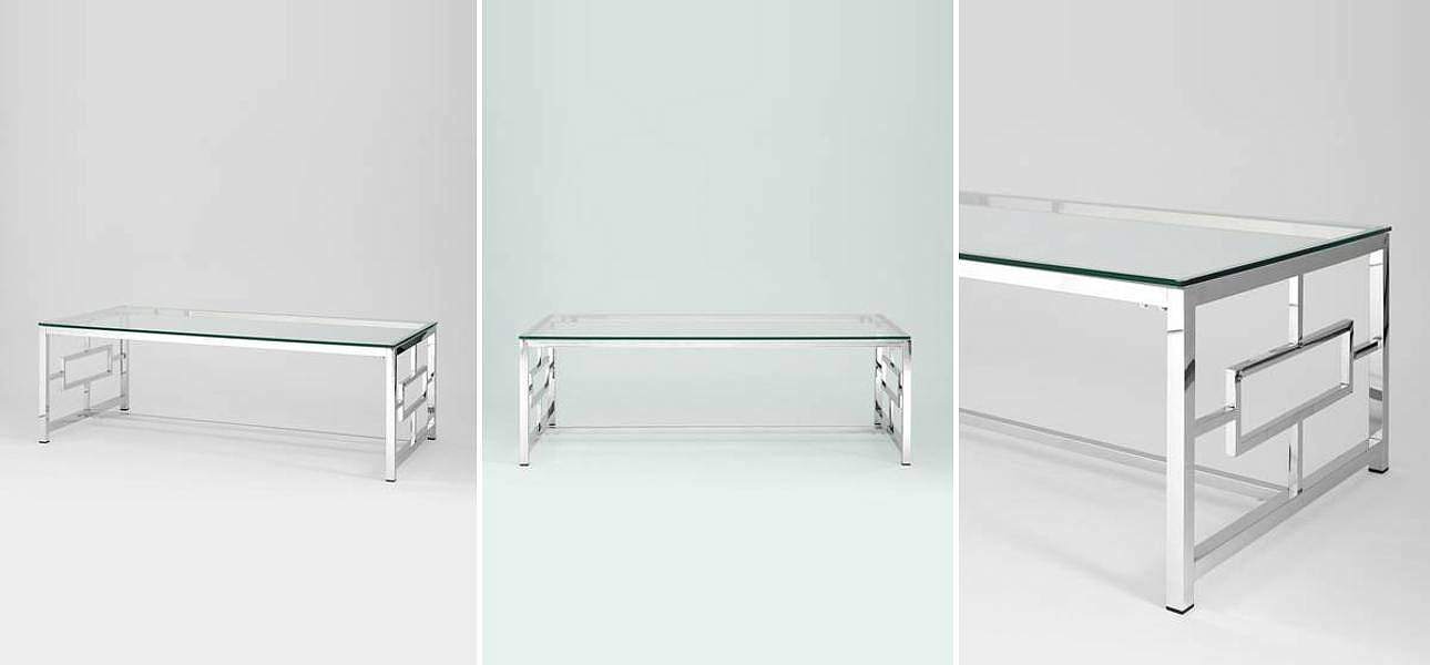 Столик кофейный Milan Tables Silver Столик кофейный Milan Tables Silver - Loft-Concept в Костроме