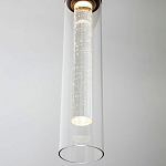 Подвесной светильник золото Sparkling Bubbles Tube Gold Hanging Lamp варинант исполнения - 4 | Loft Concept в Костроме