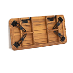 Двухместный диван из акации без подлоконтиков Amra варинант исполнения - 4 | Loft Concept в Костроме