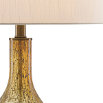 Настольная лампа с тканевым абажуром в форме цилиндра Thin Neck варинант исполнения - 1 | Loft Concept в Костроме