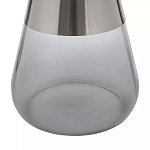 Кофейный столик с основанием из закаленного стекла Classic Round Gray Table варинант исполнения - 5 | Loft Concept в Костроме