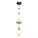 Подвесной светильник фигурный с керамическими элементами 32W LED Fragrant Light варинант исполнения - 1 | Loft Concept в Костроме