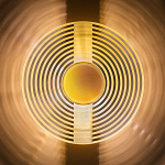 Бра в виде металлического диска Amadis Gold Wall Lamp варинант исполнения - 7 | Loft Concept в Костроме