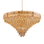 Люстра с каскадом из прозрачного хрусталя Constant Sparks варинант исполнения - 1 | Loft Concept в Костроме