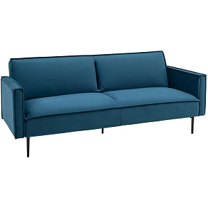 Диван Eleri синий велюр