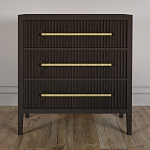 Комод Primo с 3 выдвижными ящиками Темный орех варинант исполнения - 1 | Loft Concept в Костроме
