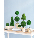 Декоративный искусственное растение Single boxwood варинант исполнения - 10 | Loft Concept в Костроме