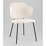 Стул Bellamy букле молочный варинант исполнения - 1 | Loft Concept в Костроме