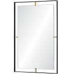 Зеркало прямоугольное в черной раме Gwendelyn варинант исполнения - 1 | Loft Concept в Костроме