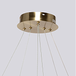 Люстра подвесная с двумя пересекающимися белыми светодиоидными кольцами Luke Lampco Tracer Lamp варинант исполнения - 9 | Loft Concept в Костроме