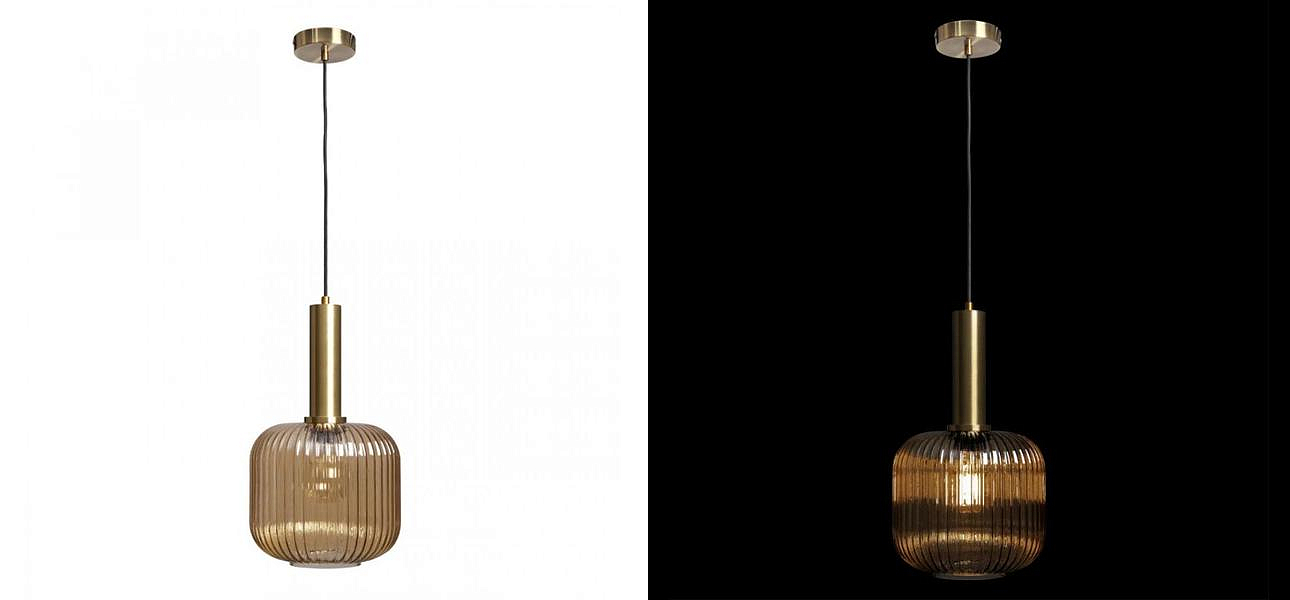 Подвесной светильник Ferm Living chinese lantern Amber Gold 36 см Подвесной светильник Ferm Living chinese lantern Amber Gold 36 см - Loft-Concept в Костроме