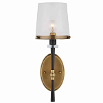 Бра настенное с прозрачным стеклянным абажуром Simple Pure Form варинант исполнения - 2 | Loft Concept в Костроме