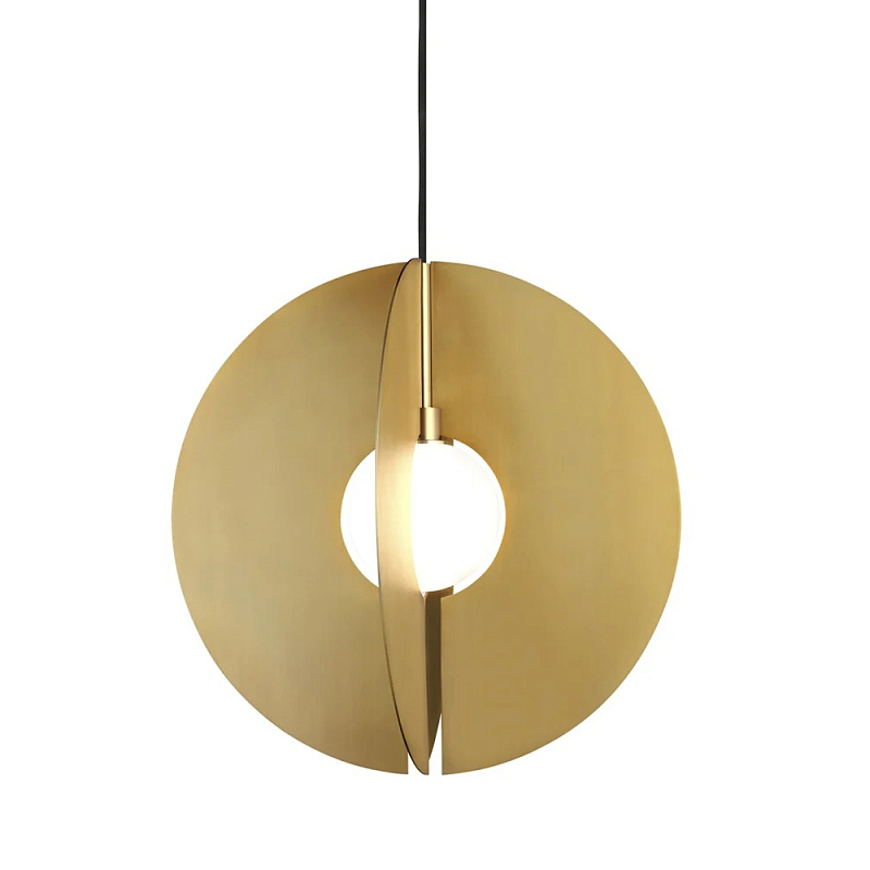 Подвесной светильник в форме золотых дисков Minimalist Lighting Fixture Золотой Подвесной светильник в форме золотых дисков Minimalist Lighting Fixture Золотой в Костроме | Loft Concept