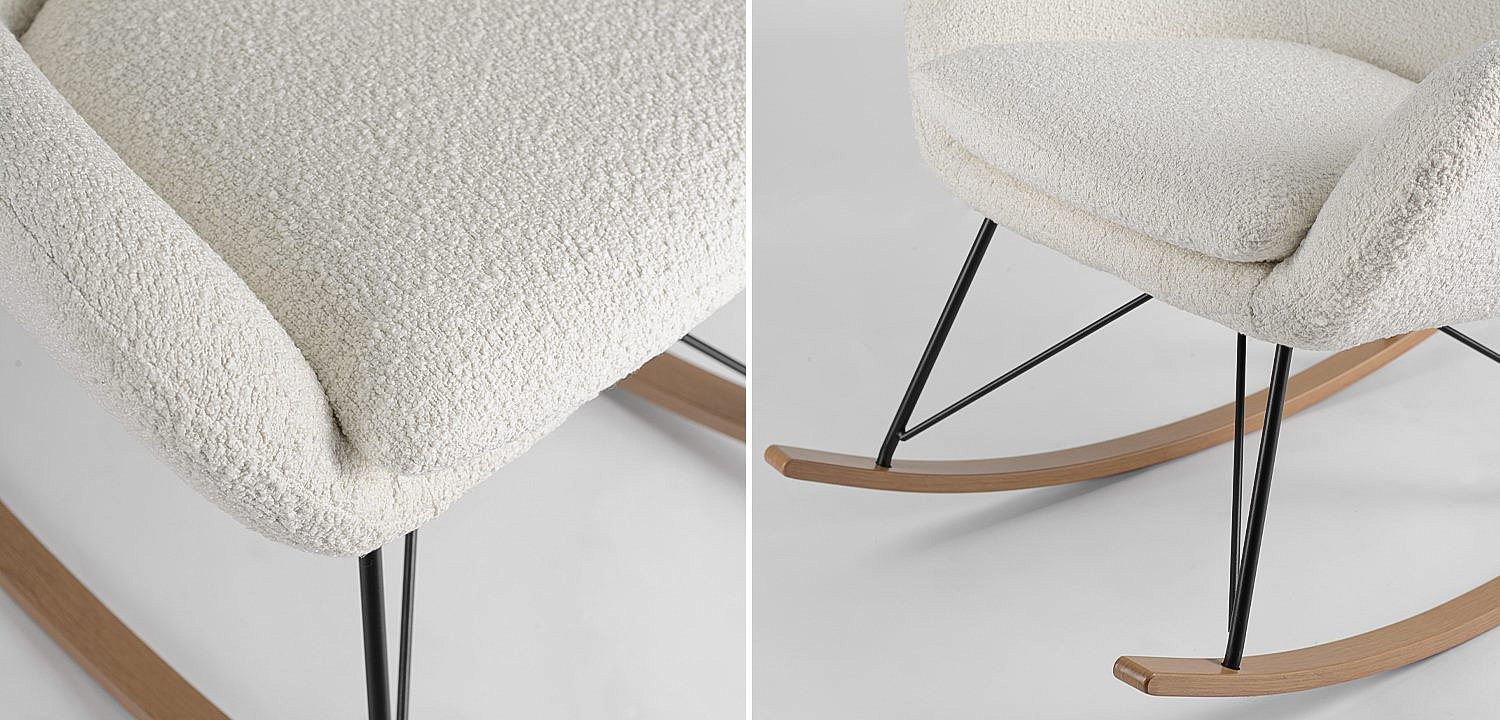 Rocking chair DORIA Кресло-Качалка Rocking chair DORIA Кресло-Качалка - Loft-Concept в Костроме