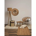 Торшер с плетеным абажуром на основании в виде треноги Lamp with Wicker Lampshade варинант исполнения - 4 | Loft Concept в Костроме