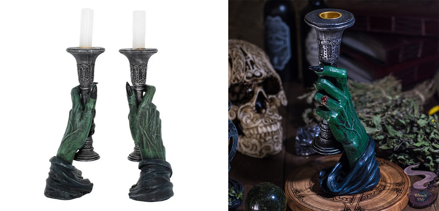 Набор подсвечников Witch Hands Набор подсвечников Witch Hands - Loft-Concept в Костроме