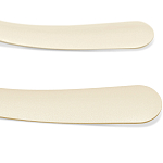 Вешалка настенная с 4-мя бежевыми крючками из пластика Curves Hangers варинант исполнения - 3 | Loft Concept в Костроме