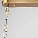 Люстра подвесная овальная со стеклянными трубками Nembus варинант исполнения - 2 | Loft Concept в Костроме