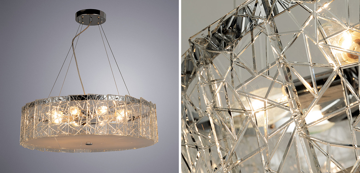 Люстра Alvaro Crystal Round Chandelier Люстра Alvaro Crystal Round Chandelier - Loft-Concept в Костроме