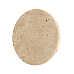 Бра с круглым плафоном из травертина Shaw Marble Lighting варинант исполнения - 1 | Loft Concept в Костроме