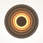 Бра круглое Soft Halo серый варинант исполнения - 2 | Loft Concept в Костроме