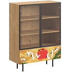 Витрина с изображением на дверцах Elise Cupboard варинант исполнения - 16 | Loft Concept в Костроме