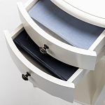 Белая тумба на фигурных ножках Shelby варинант исполнения - 6 | Loft Concept в Костроме