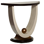 Консоль на полукруглой основе Stylish Pearl варинант исполнения - 1 | Loft Concept в Костроме