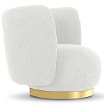 Кресло с обивкой букле Ambrose Boucle Armchair варинант исполнения - 3 | Loft Concept в Костроме