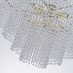 Люстра многоярусная с каскадами кристаллов Crystal Rains варинант исполнения - 7 | Loft Concept в Костроме