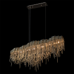 Люстра подвесная с металлическими дугами и длинными цепочками 115 см Atlantis Chain варинант исполнения - 14 | Loft Concept в Костроме