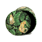 Пуф Leopards in the ferns варинант исполнения - 3 | Loft Concept в Костроме