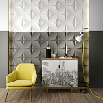 Гипсовая 3D Панель M-22 варинант исполнения - 1 | Loft Concept в Костроме