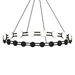 Люстра кольцевая с круглыми светодиодными источниками света Maxine Light варинант исполнения - 2 | Loft Concept в Костроме