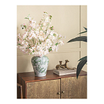 Ваза с зелеными цветочными и птичьими мотивами Vase Inspired by Nature варинант исполнения - 4 | Loft Concept в Костроме