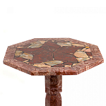 Кофейный стол из натуральных камней Лемезит и Яшма Natural Stone Tables варинант исполнения - 14 | Loft Concept в Костроме