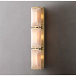 Бра из 3-х прямоугольных мраморных панелей Calling to Shine варинант исполнения - 4 | Loft Concept в Костроме