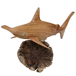 Статуэтка из дерева рыба-молот Animals of the World варинант исполнения - 3 | Loft Concept в Костроме