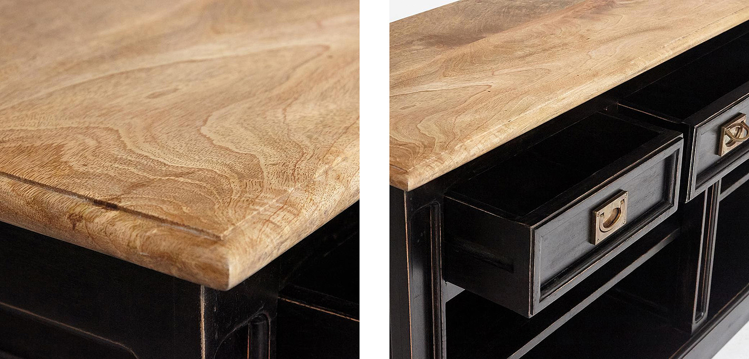 Комод с 3-мя ящиками Provence Sylvie stand Комод с 3-мя ящиками Provence Sylvie stand - Loft-Concept в Костроме