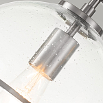 Потолочный светильник с прозрачным стеклянным шаром с эффектом пузырьков Hinkley варинант исполнения - 12 | Loft Concept в Костроме