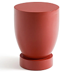 Приставной столик из массива манго Tom-tom Red варинант исполнения - 1 | Loft Concept в Костроме