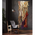 Тканый вручную абстрактный гобелен Коралловый риф Coral reef варинант исполнения - 3 | Loft Concept в Костроме