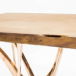 Обеденный стол прямоугольный с фигурными ножками G-table варинант исполнения - 1 | Loft Concept в Костроме