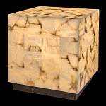 Торшер прямоугольный из натурального камня Calcite Geometry варинант исполнения - 1 | Loft Concept в Костроме