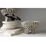 Чаша на ножках для фруктов или сухофруктов "Лонерно" варинант исполнения - 3 | Loft Concept в Костроме